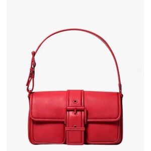 Michael Kors Colby Shoulder bag in Crimson